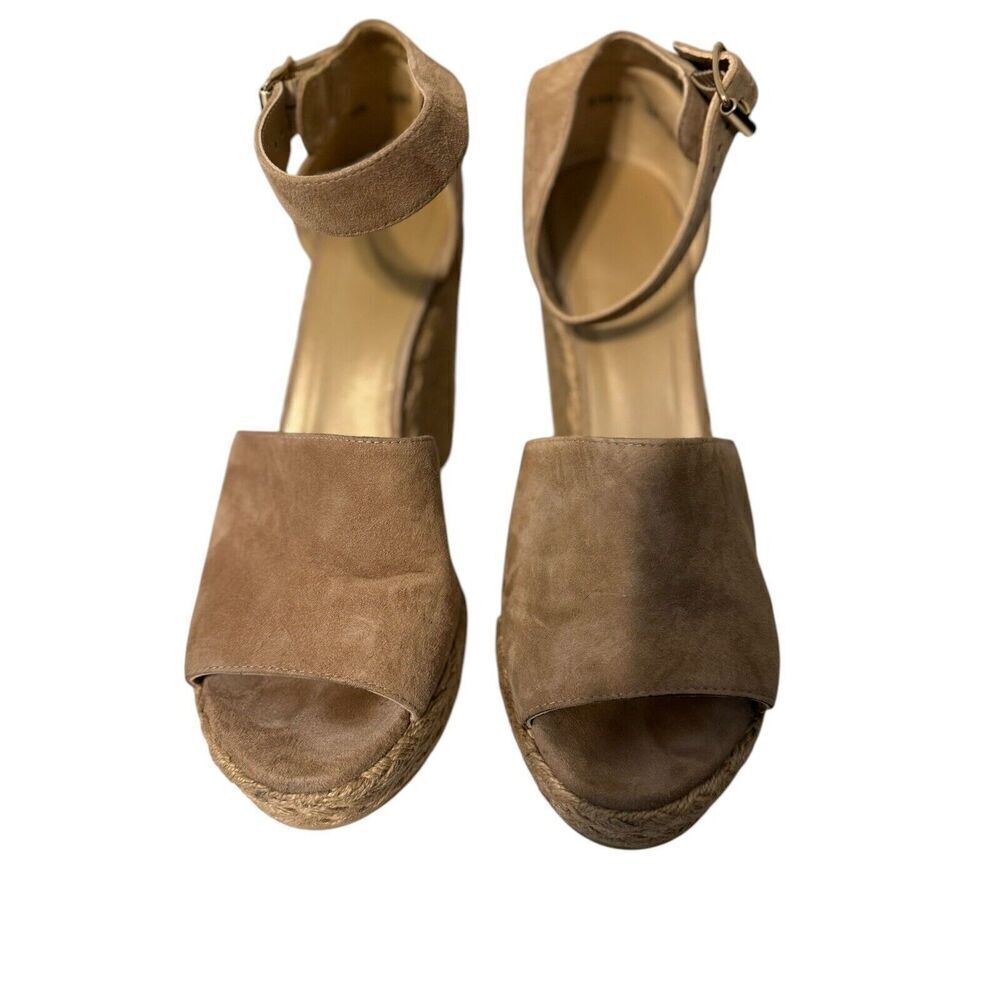Stuart Weitzman Soho Gal Espadrille Wedges 10 Boho